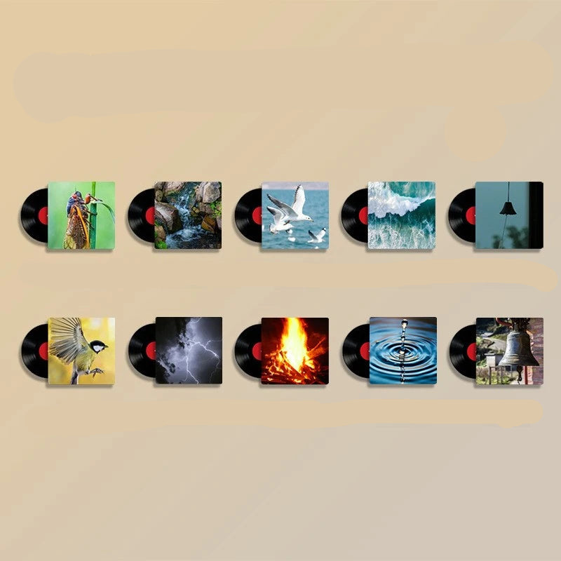 מנורת לילה עם רעש לבן