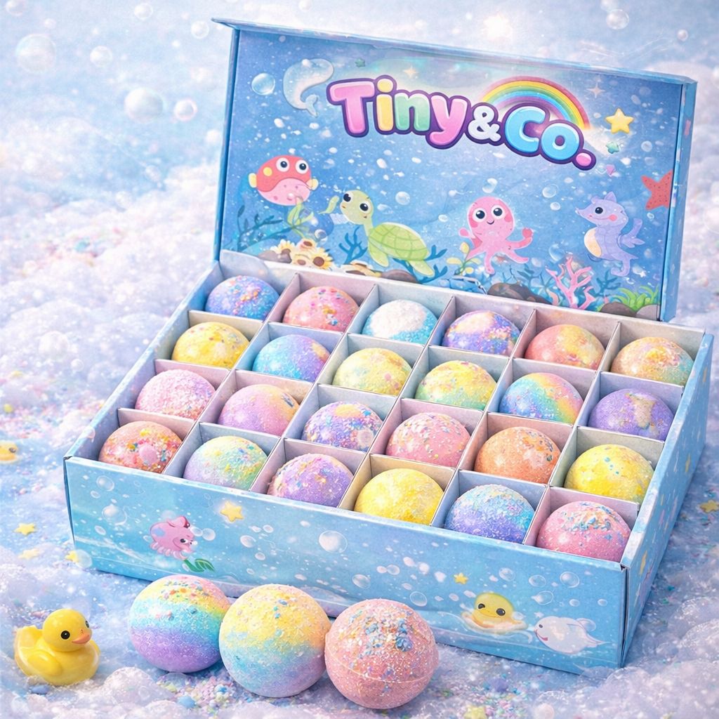 פצצות אמבטיה קסומות לילדים